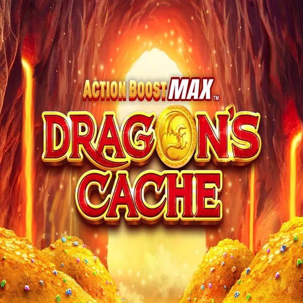 Enjoy Action Boost Max Dragon's Cache by SpinPlay Games – logo hosted on spinsmays.nl