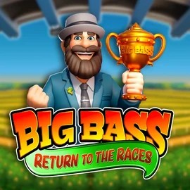 Big Bass Return to the Races by Pragmatic Play, showcased at spinsmays.nl – game logo