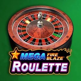 Mega Fire Blaze Roulette logo by Playtech at SpinMaya Casino