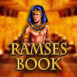 Ramses Book logo – Slots by Gamomat at SpinMaya Casino